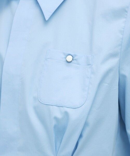TOMORROWLAND / トゥモローランド シャツ・ブラウス | コットンサテン ウエストタックシャツブラウス | 詳細8