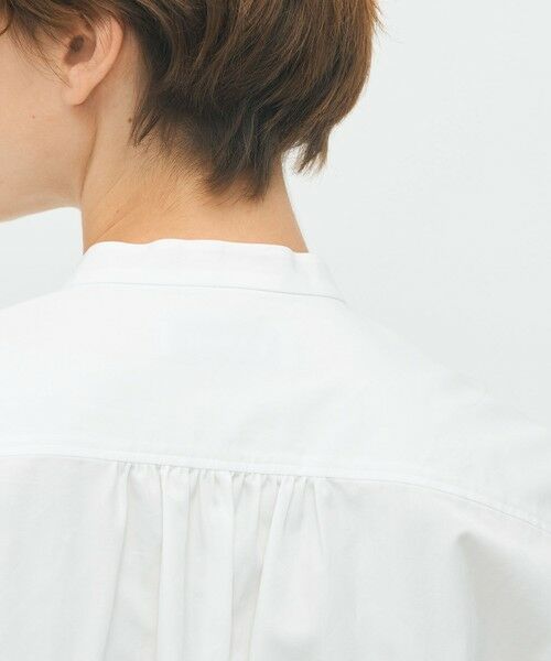 TOMORROWLAND / トゥモローランド シャツ・ブラウス | コットンブロードコンビ ダブルボタンシャツ | 詳細6