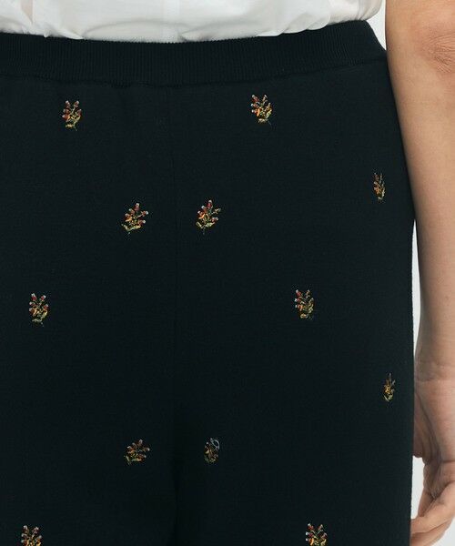 TOMORROWLAND / トゥモローランド その他パンツ | コットンカシミヤ エンブロイダリーニットパンツ | 詳細6