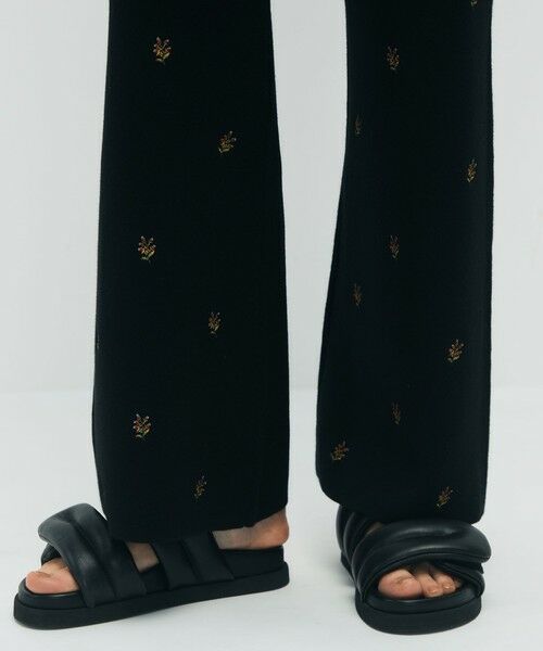 TOMORROWLAND / トゥモローランド その他パンツ | コットンカシミヤ エンブロイダリーニットパンツ | 詳細7