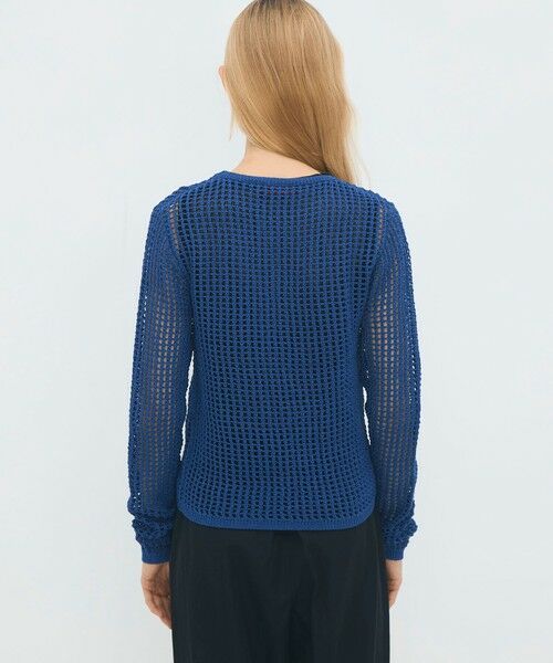 TOMORROWLAND / トゥモローランド ニット・セーター | コットンメッシュ クルーネックプルオーバー | 詳細4