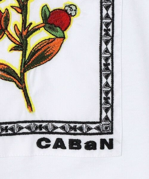 TOMORROWLAND / トゥモローランド Tシャツ | スビンコットン ビンテージフラワーエンブロイダリーTシャツ | 詳細10