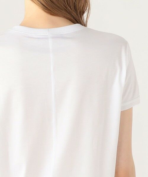 TOMORROWLAND / トゥモローランド Tシャツ | スビンコットン ビンテージフラワーエンブロイダリーTシャツ | 詳細6