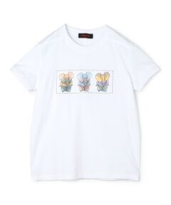 TOMORROWLAND / トゥモローランド Tシャツ | スビンコットン ELEPHANTグラデーションプリントTシャツ