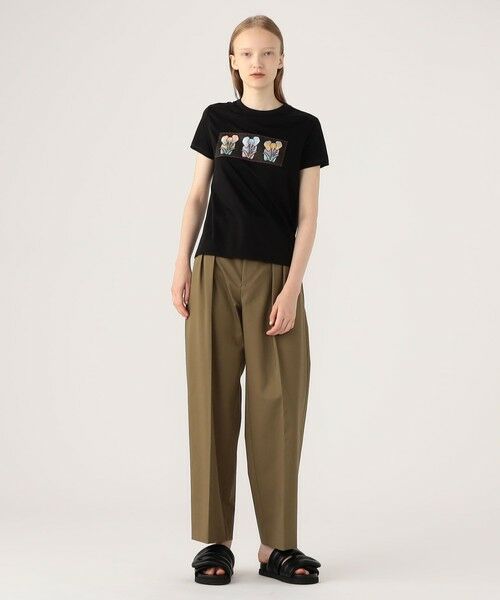 TOMORROWLAND / トゥモローランド Tシャツ | スビンコットン ELEPHANTグラデーションプリントTシャツ | 詳細1