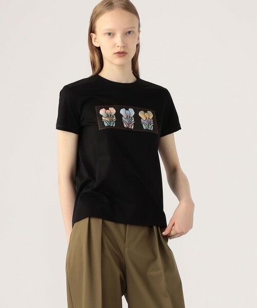 TOMORROWLAND / トゥモローランド Tシャツ | スビンコットン ELEPHANTグラデーションプリントTシャツ | 詳細2