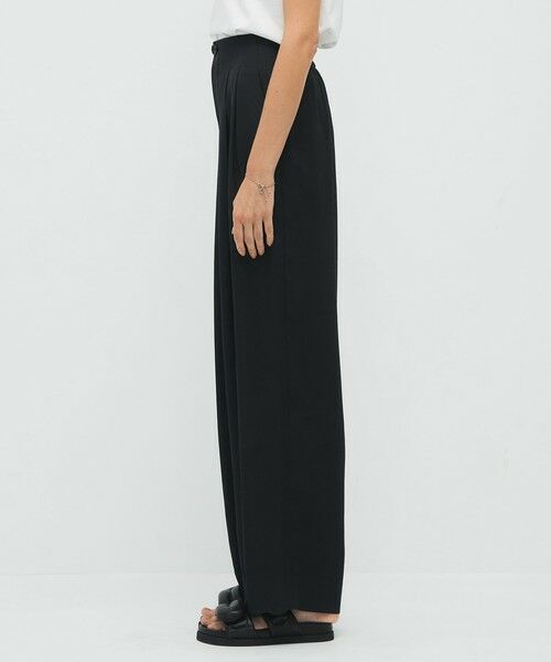レーヨンシルクツイル 2タックパンツ （その他パンツ