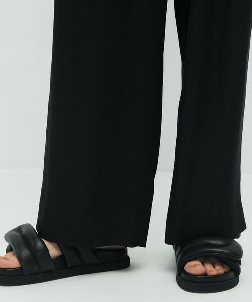 TOMORROWLAND / トゥモローランド その他パンツ | レーヨンシルクツイル 2タックパンツ | 詳細8