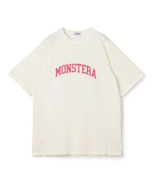 TOMORROWLAND/トゥモローランド KEIMEN ×TOMORROWLAND HOME MONSTERA Tシャツ 12 ホワイト系 XL TOMORROWLAND/トゥモローランド KEIMEN ×TOMORROWLAND HOME MONSTERA Tシャツ 12 ホワイト系 XL