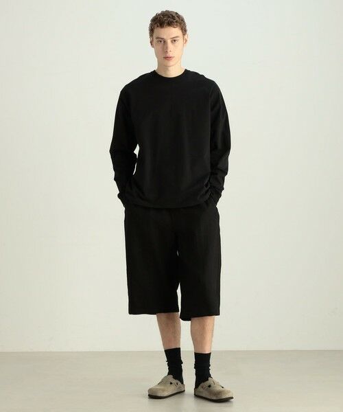 TOMORROWLAND / トゥモローランド ショート・ハーフ・半端丈パンツ | リネンツイル オーバーショーツ | 詳細1