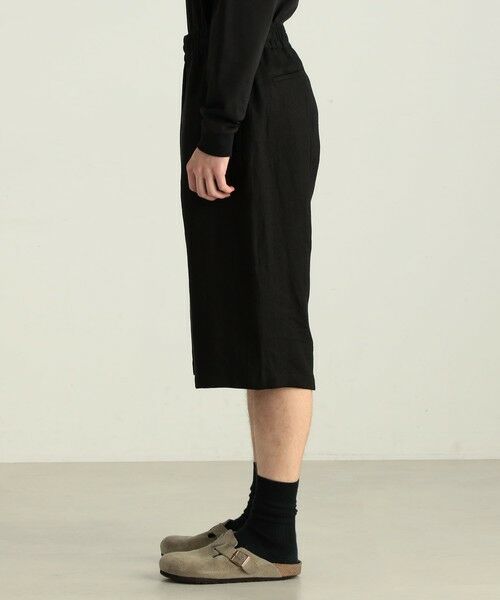 TOMORROWLAND / トゥモローランド ショート・ハーフ・半端丈パンツ | リネンツイル オーバーショーツ | 詳細4