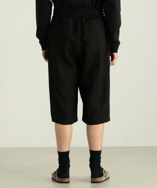 TOMORROWLAND / トゥモローランド ショート・ハーフ・半端丈パンツ | リネンツイル オーバーショーツ | 詳細5