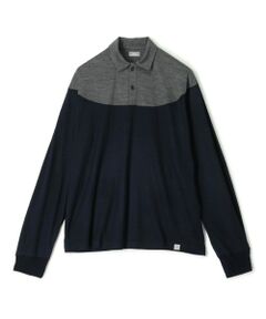 TOMORROWLAND / トゥモローランド ニット・セーター | kolor / BEACON ウール天竺 ポロカラー プルオーバーニット