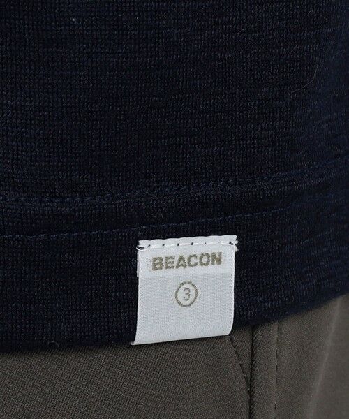 セール】 kolor / BEACON ウール天竺 ポロカラー プルオーバー