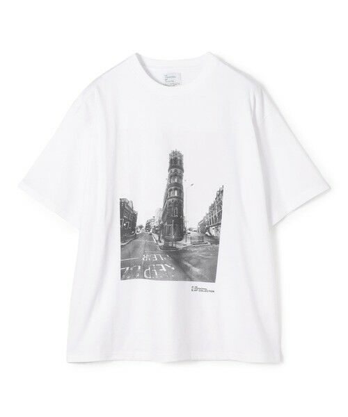 TOMORROWLAND / トゥモローランド Tシャツ | THE INTERNATIONAL IMAGES COLLECTION Cloudy Town 2015 コットン Tシャツ(12 ホワイト系)