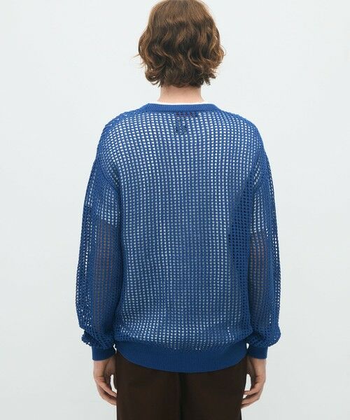 TOMORROWLAND / トゥモローランド ニット・セーター | CABaN コットンメッシュ クルーネックプルオーバー | 詳細4