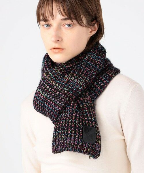 TOMORROWLAND / トゥモローランド マフラー・ショール・スヌード・ストール | CABaN コットンカシミヤミックスワッフル ストール | 詳細1