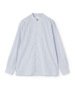 TOMORROWLAND / トゥモローランド シャツ・ブラウス | コットンシルク バンドカラー ロングスリーブシャツ