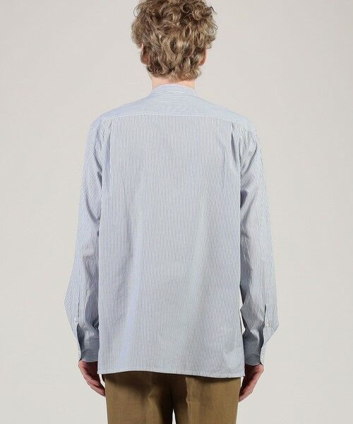 TOMORROWLAND / トゥモローランド シャツ・ブラウス | コットンシルク バンドカラー ロングスリーブシャツ | 詳細4