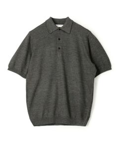 HERMES Vネックコットンニットポロシャツ hermes7736.jpg
