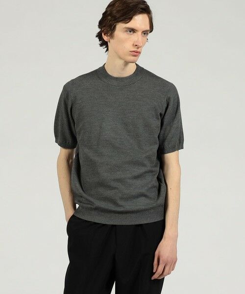 TOMORROWLAND / トゥモローランド ニット・セーター | シルクコットン モックネックプルオーバーニット | 詳細1