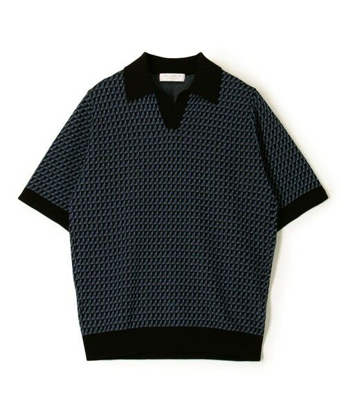 セール】 コットンリネンナイロン ジオメトリック ハーフ