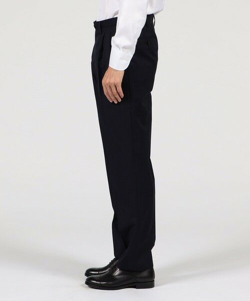 TOMORROWLAND / トゥモローランド スラックス・ドレスパンツ | ウールツイル 2プリーツスリムスラックス HORIZON TWILL E.Zegna | 詳細3