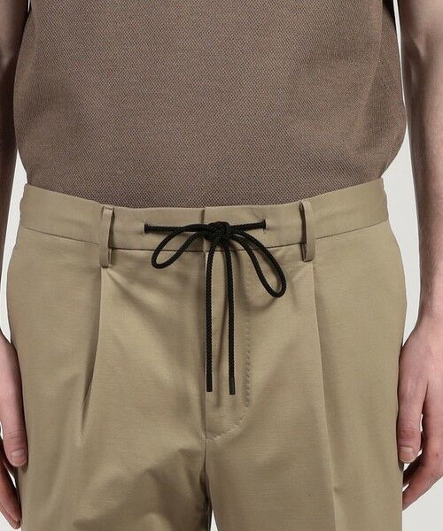 TOMORROWLAND / トゥモローランド スラックス・ドレスパンツ | コットンポリエステル ストレッチツイル 1プリーツイージースラックス | 詳細5