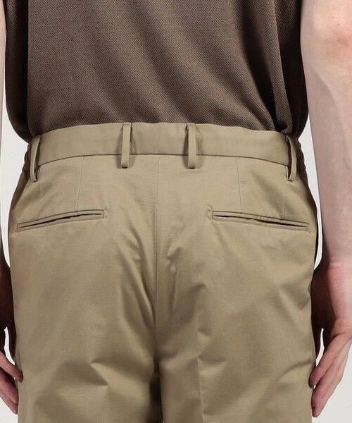 TOMORROWLAND / トゥモローランド スラックス・ドレスパンツ | コットンポリエステル ストレッチツイル 1プリーツイージースラックス | 詳細6