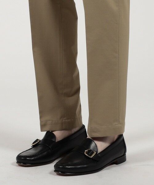 TOMORROWLAND / トゥモローランド スラックス・ドレスパンツ | コットンポリエステル ストレッチツイル 1プリーツイージースラックス | 詳細8