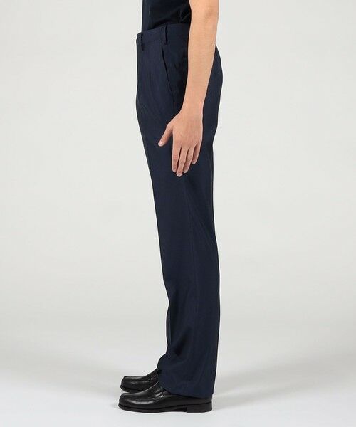 TOMORROWLAND / トゥモローランド スラックス・ドレスパンツ | ウールシルク イン2プリーツ ストレートスラックス MARZOTTO | 詳細3