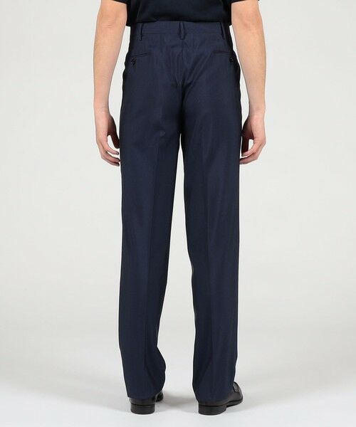 TOMORROWLAND / トゥモローランド スラックス・ドレスパンツ | ウールシルク イン2プリーツ ストレートスラックス MARZOTTO | 詳細4