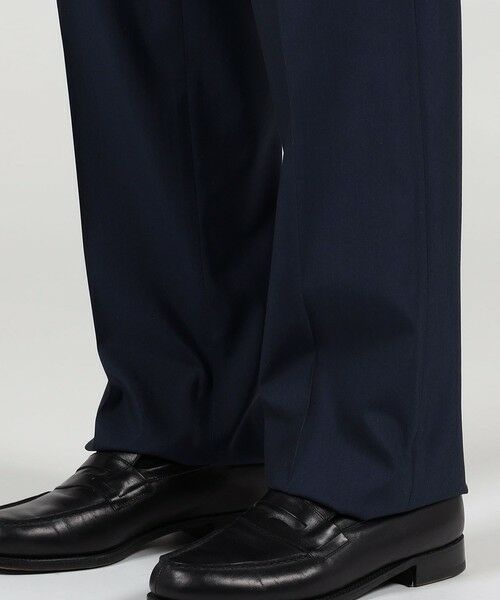 TOMORROWLAND / トゥモローランド スラックス・ドレスパンツ | ウールシルク イン2プリーツ ストレートスラックス MARZOTTO | 詳細8