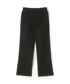 TOMORROWLAND / トゥモローランド スラックス・ドレスパンツ | ヘンプコットン 2プリーツ ワイドスラックス