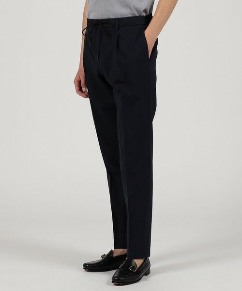 TOMORROWLAND / トゥモローランド スラックス・ドレスパンツ | Super120'sウールポリエステル 1プリーツイージースラックス | 詳細1