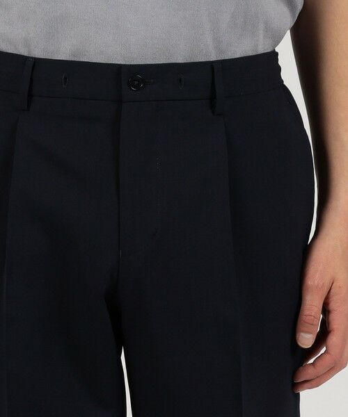 TOMORROWLAND / トゥモローランド スラックス・ドレスパンツ | Super120'sウールポリエステル 1プリーツイージースラックス | 詳細5