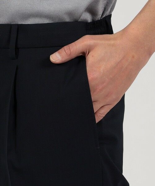 TOMORROWLAND / トゥモローランド スラックス・ドレスパンツ | Super120'sウールポリエステル 1プリーツイージースラックス | 詳細8
