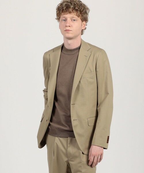 ストレッチツイルテーラードジャケット 2wayストレッチツイルテーラードジャケット | quadro (クオドロ