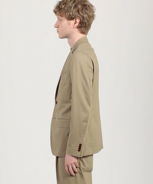 TOMORROWLAND / トゥモローランド テーラードジャケット | コットンポリエステル ストレッチツイル シングルブレステッド2Bジャケット | 詳細3