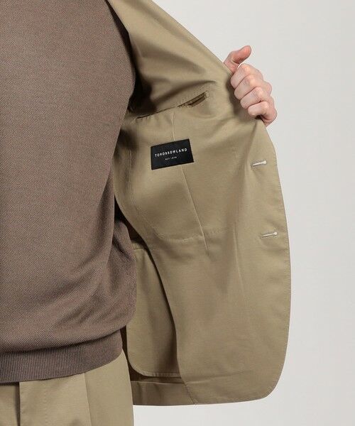 TOMORROWLAND / トゥモローランド テーラードジャケット | コットンポリエステル ストレッチツイル シングルブレステッド2Bジャケット | 詳細5