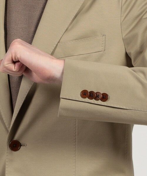 TOMORROWLAND / トゥモローランド テーラードジャケット | コットンポリエステル ストレッチツイル シングルブレステッド2Bジャケット | 詳細7