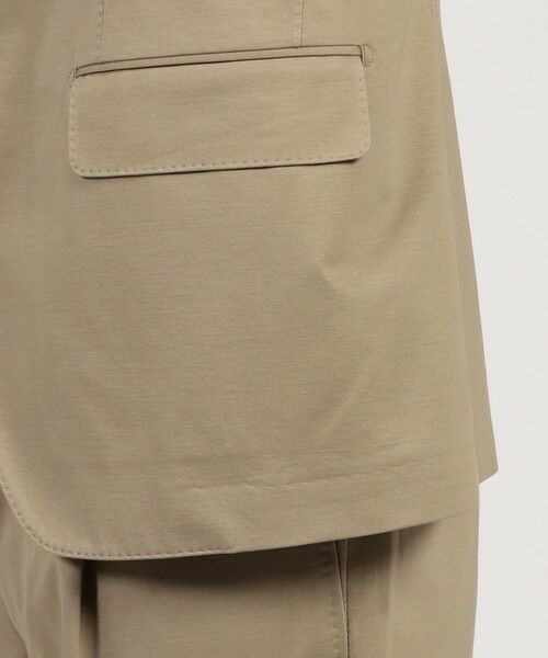 TOMORROWLAND / トゥモローランド テーラードジャケット | コットンポリエステル ストレッチツイル シングルブレステッド2Bジャケット | 詳細8