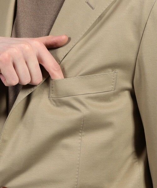 TOMORROWLAND / トゥモローランド テーラードジャケット | コットンポリエステル ストレッチツイル シングルブレステッド2Bジャケット | 詳細9