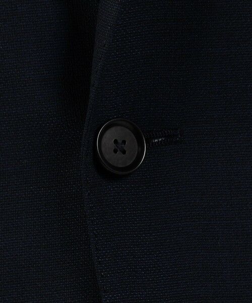 TOMORROWLAND / トゥモローランド テーラードジャケット | Super120'sウールポリエステル ホップサック シングルブレステッド2Bジャケット | 詳細11