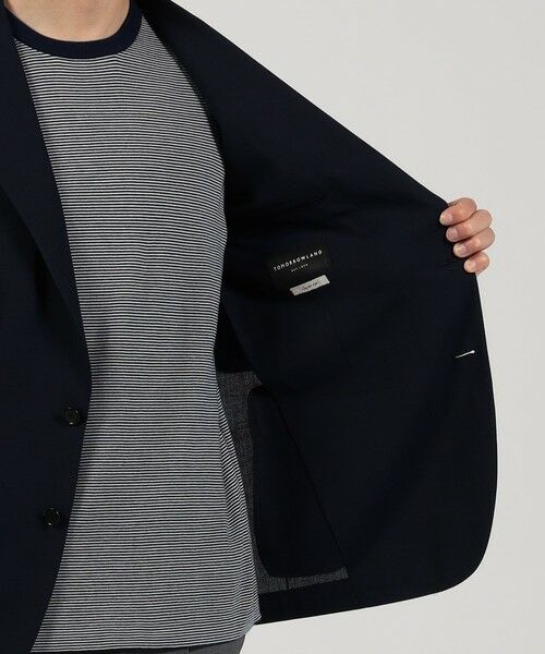 TOMORROWLAND / トゥモローランド テーラードジャケット | Super120'sウールポリエステル ホップサック シングルブレステッド2Bジャケット | 詳細5