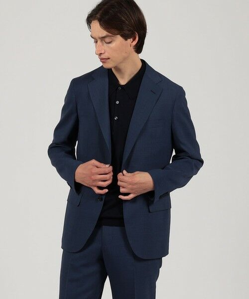 HORIZON TWILL ダブルブレステッド6Bジャケット E.Zegna