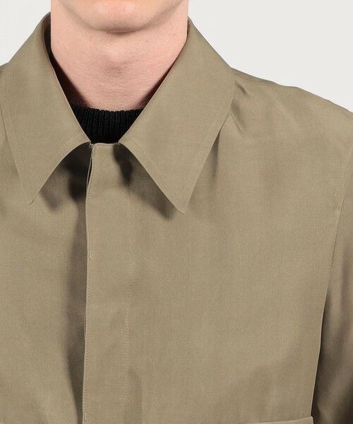 美品　トゥモローランド　カシミア混　フライトジャケット　ブルゾン メンズ　A2 BLUE WORK 美品 トゥモローランド ブルーワーク TOMORROWLAND