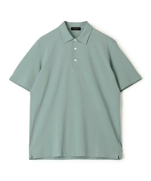 TOMORROWLAND/トゥモローランド スビンコットン ジャージーポロシャツ 53 グリーン L