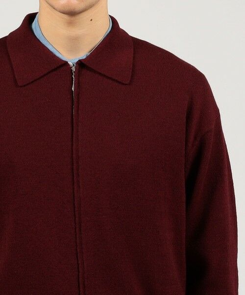 TOMORROWLAND / トゥモローランド ニット・セーター | HAVERSACK ATTIRE ウール ポロカラー ジップアップニット | 詳細5