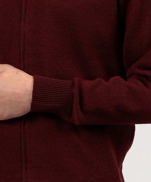 TOMORROWLAND / トゥモローランド ニット・セーター | HAVERSACK ATTIRE ウール ポロカラー ジップアップニット | 詳細6